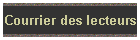 Courrier des lecteurs